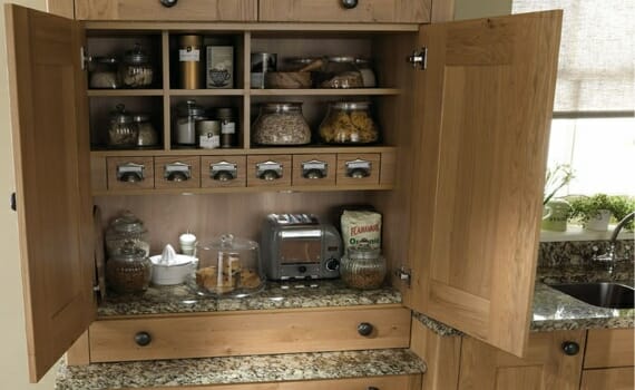 kitchen cabinet storage