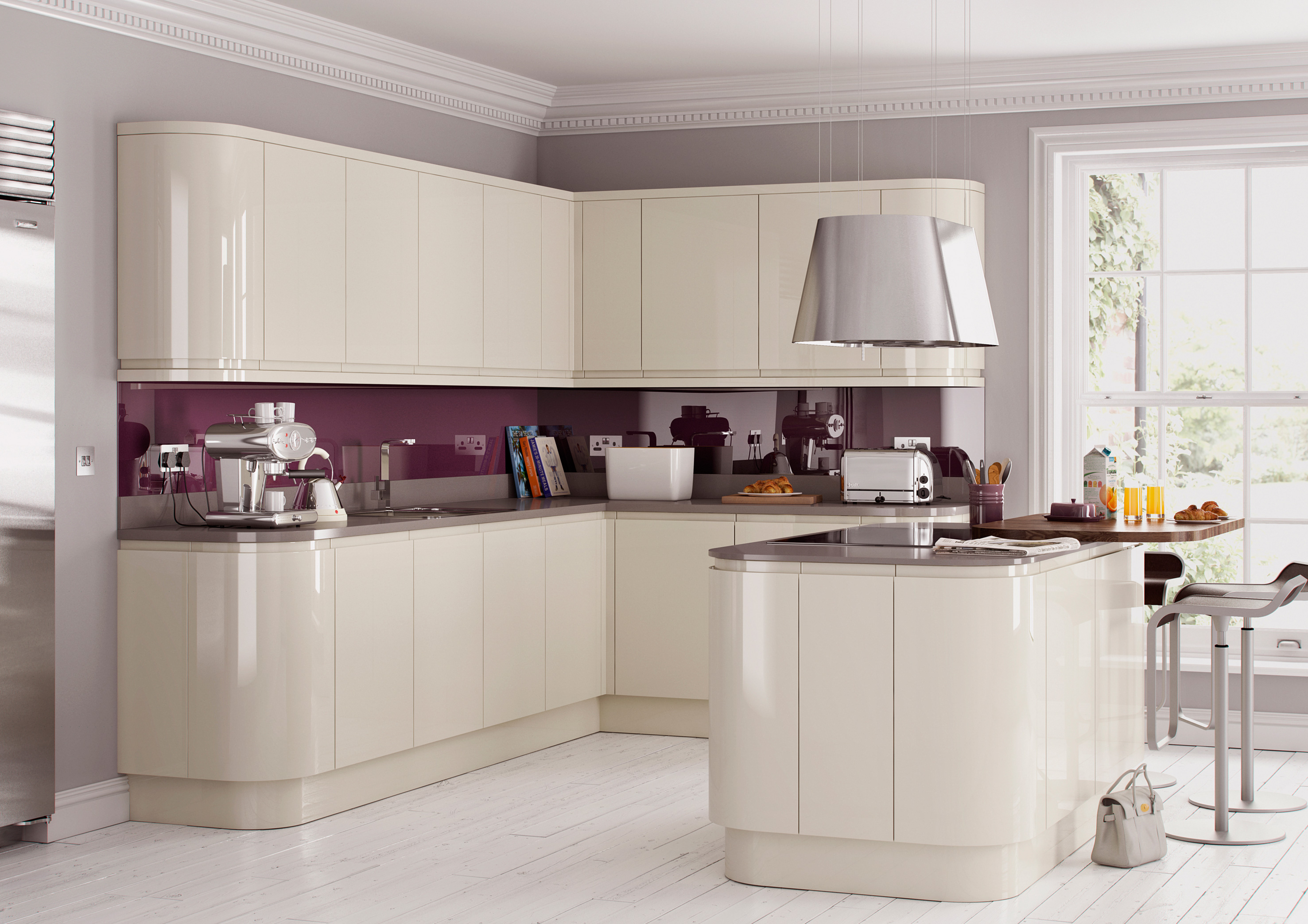  High  Gloss  Kitchens  Mastercraft Kitchens 