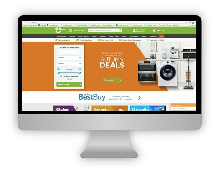 We price match online appliances prices