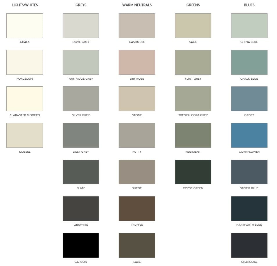 2020 paint to order pallette