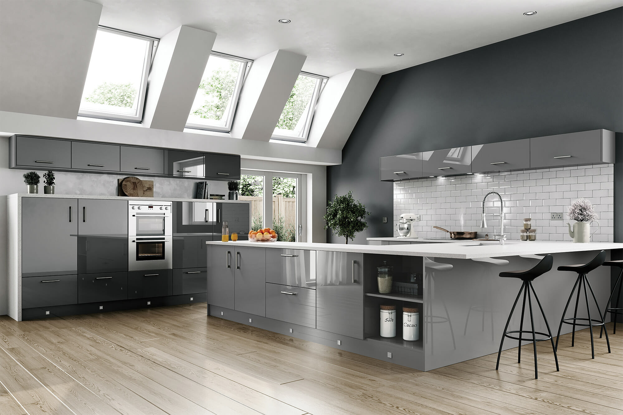 Vivo Gloss Dust Grey & Anthracite