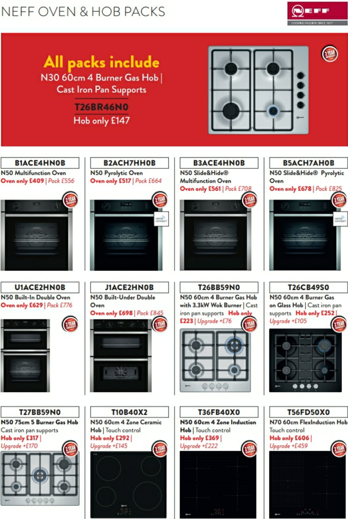 Neff Cooking Offers