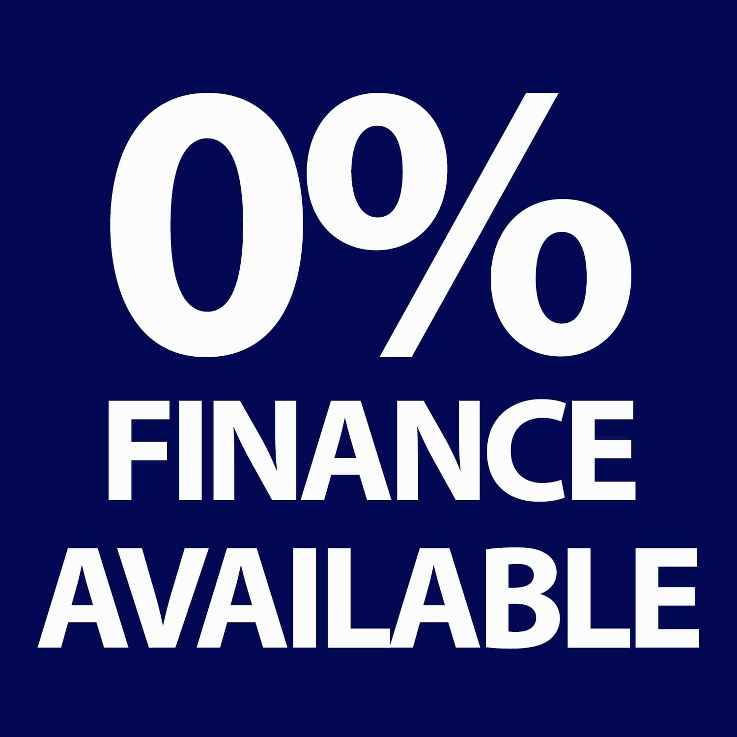 0% Finance Available