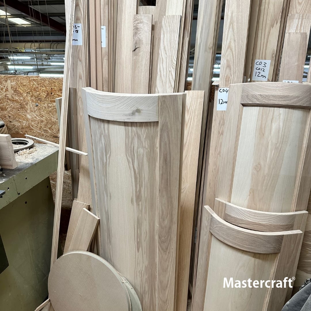 Manufacturing our bespoke kitchen doors