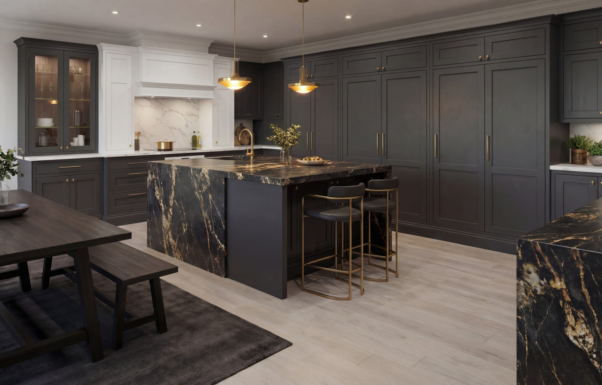 Bespoke Mastercraft kitchen cabinetry, ashbourne kitchen2, handcrafted fitted kitchen design